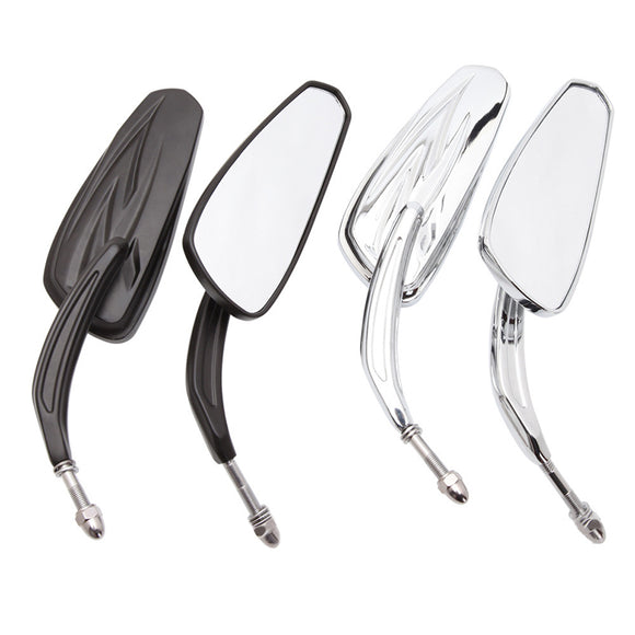 8mm-Rear-View-Side-Mirrors-for-Harley-Touring-Electra-Road-Glide-King