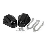 Bar-Shield-Rear-Axle-Covers-Swingarm-Cap-For-Harley-Softail-FLSTC-FLSTN-2008-2017