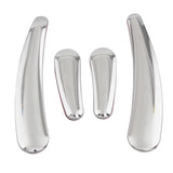 Chrome-Swingarm-Frame-Cover-Inserts-for-Harley-Softail-FLSTF-FLSTN-2008-2017