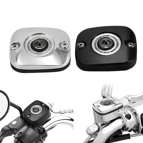 Front-Brake-Master-Cylinder-Cover-for-Harley-Touring-Glide-Dyna-FXD