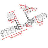 Stirrup-Foot-Pegs-Footpegs-for-Harley-Dyna-FXDF-Fat-Boy-Softail-Super-Glide
