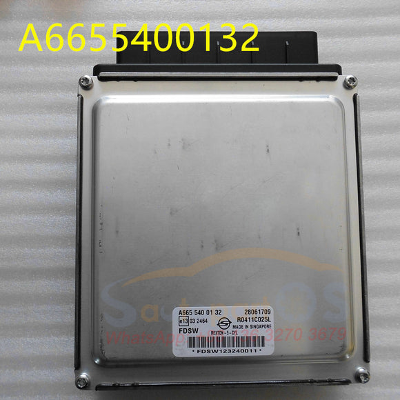 Original-Second-Hand-(used)-Engine-Control-Unit-A6655400132-A665-540-01-32-R0411C025J-ECU-for-SSANG-YONG-REXTON-2.7-CDI